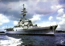 MODERN CARD Bateau Carries helicopters Jeanne D arc