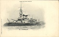 VINTAGE POSTCARD Boat Jammapes