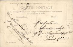 VINTAGE POSTCARD Bateau Cruiser Armours Jules Ferry 27500 tons