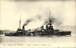 VINTAGE POSTCARD Bateau Justice Armours of 1r row