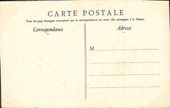 VINTAGE POSTCARD Bateau Justice Armours D squadron