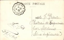 VINTAGE POSTCARD Bateau Justice Armours 1st rank 15000 tons