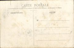 VINTAGE POSTCARD Bateau Saint Nazaire the cruiser armours Leon Gambetta with damping