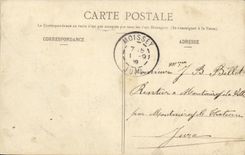 VINTAGE POSTCARD Bateau freedom Armours D squadron of 15000 tons