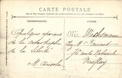 VINTAGE POSTCARD Boat catastrophe of the armor Freedom 25 setpembre 1911