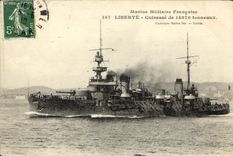 VINTAGE POSTCARD Bateau Freedom Armours of 14870 tons