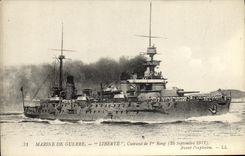 VINTAGE POSTCARD Bateau Freedom Armours 1st rank September 25th  1911 Before L explostion
