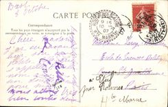 VINTAGE POSTCARD Bateau Armours D Liberte squadron