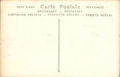 VINTAGE POSTCARD Boat Catastrophe of Toulon Freedom the president of the Republic and the Minister for the navy in front of L stray