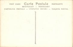 VINTAGE POSTCARD Boat national Funeral of the victims of the catastrophe of Toulon Freedom families of the assembled victims