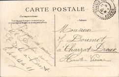 VINTAGE POSTCARD Boat national Funeral of the victims of the catastrophe of Freedom Toulon L amiralissile Jaureguiberry