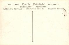 VINTAGE POSTCARD Boat national Funeral of the victims of the catastrophe of Toulon Freedom crowns