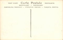 VINTAGE POSTCARD Boat national Funeral of the victims of the catastrophe of Toulon Freedom colonial soldiers English defilen