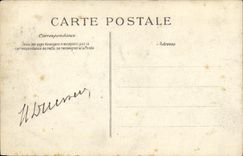 VINTAGE POSTCARD Boat Catastrophe of Freedom jump in roads of Toulon