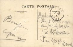 VINTAGE POSTCARD Bateau Explosion of the Liberte armor has seeks it noyes