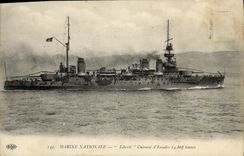 VINTAGE POSTCARD Bateau Freedom Armours D squadron