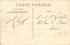 VINTAGE POSTCARD Boat Catastrophe of Freedom in roads of Toulon