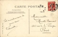 VINTAGE POSTCARD Boat Catastrophe of Toulon Freedom wrecks
