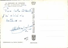 MODERN CARD Bateau Carries Foch planes in the narrow part of Brest