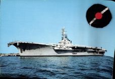 MODERN CARD Bateau Carries planes Foch Etendard Trade wind Planes