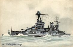 VINTAGE POSTCARD Bateau Haffner Armours Lorraine