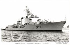 MODERN CARD Bateau Nets Breze Escorteur D squadron