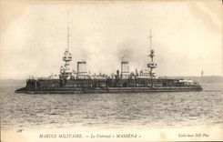 VINTAGE POSTCARD Bateau Armours Massena