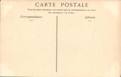 VINTAGE POSTCARD Bateau Armours Massena