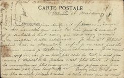 VINTAGE POSTCARD Bateau Massena Armours D Cuirasse squadron