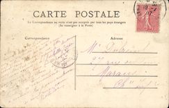 VINTAGE POSTCARD Bateau Massena Armours D Escadre squadron of north