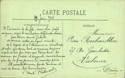 VINTAGE POSTCARD Bateau Dreadnooughts Armours Cruiser of 1st Mirabeau class