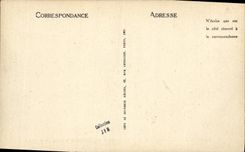 VINTAGE POSTCARD Boat L Ex Straslund aujourd today Mulhouse