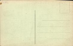 VINTAGE POSTCARD Boat Against destroyer panther