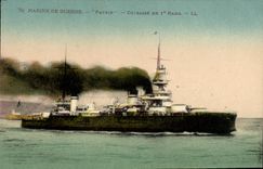 VINTAGE POSTCARD Bateau Paris War Armours 1st rank