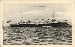 VINTAGE POSTCARD Boat War Polthuau