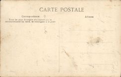 VINTAGE POSTCARD Bateau War Pothuau Croiseur armours D squadron