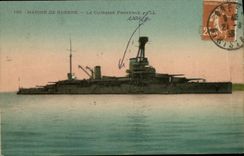 VINTAGE POSTCARD Bateau War Armours Provence