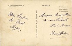 VINTAGE POSTCARD Bateau War Armours Provence