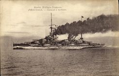 VINTAGE POSTCARD Bateau War Armours has Provence turbines