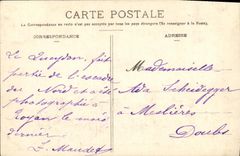VINTAGE POSTCARD Bateau War Queydn Croiseur armours