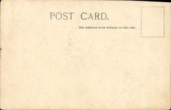 VINTAGE POSTCARD Bateau War HMS Renown has hand has cards one deck have charts