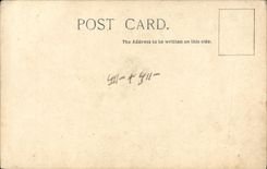 VINTAGE POSTCARD Boat War HMS Terrible Renown Heliographing to the