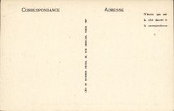 VINTAGE POSTCARD Boat War Republic Cruiser of 1st class