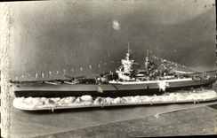 CPSM Boat War Richelieur Model to the 1 100 Chevrolet Taillecourt Doubs