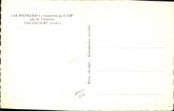 CPSM Boat War Richelieur Model to the 1 100 Chevrolet Taillecourt Doubs