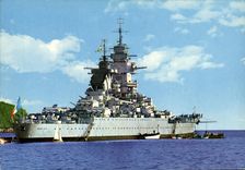 MODERN CARD Boat War Richelieu with damping