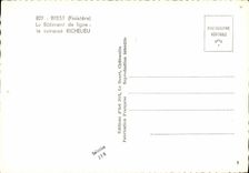 MODERN CARD Bateau Brest War the building of Richelieu line Armours