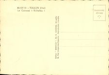 MODERN CARD Bateau War Richelieu armours It