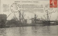 VINTAGE POSTCARD Boat War Forcer of Rochester blockade