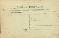 VINTAGE POSTCARD Bateau War Saint Louis Armours has turrets